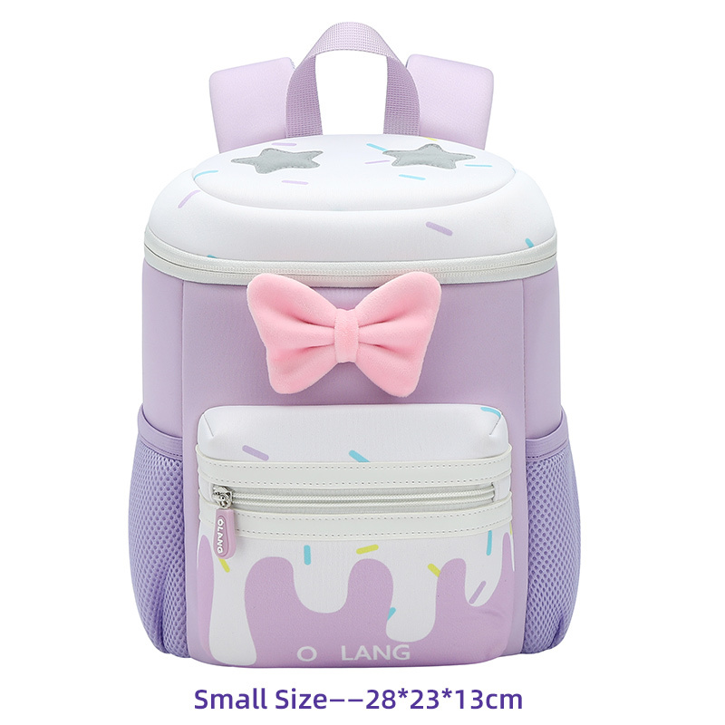 Cherry Bow Knot Backpack for Kids