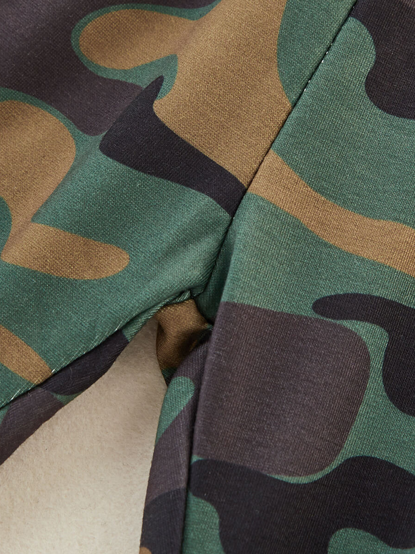 Baby Boys Camo Outfit Sweatshirts & Pants Set