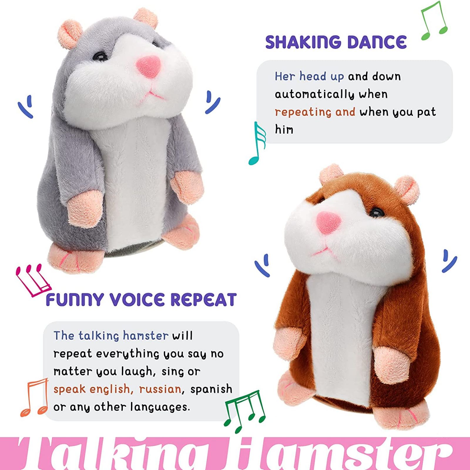 Acheter Adorable intéressant parler parler enregistrement Hamster