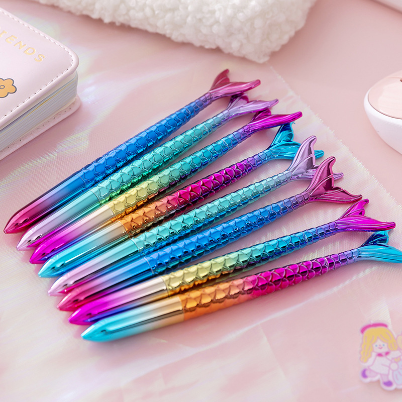 1pc Mermaid Design Random Ballpoint Pen