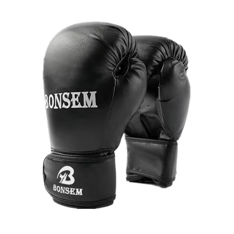 Guantes de boxeo para hombre, cuero real, guantes de entrenamiento Muay  Thai, guantes de boxeo para boxeo, guantes de boxeo y bolsas de boxeo
