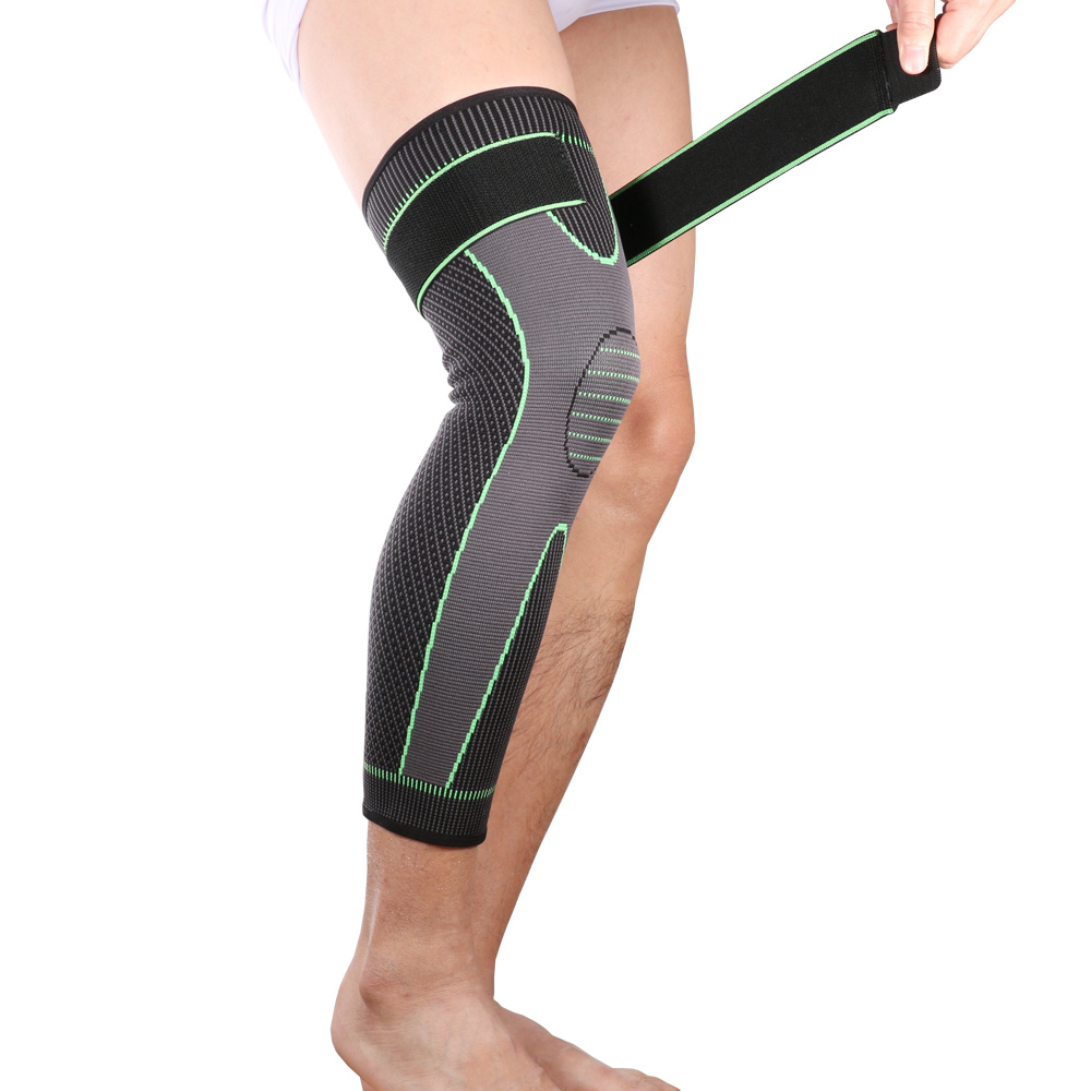 Elastic Knee Guard Leggings Leg Cover Calf Warming - Temu New Zealand