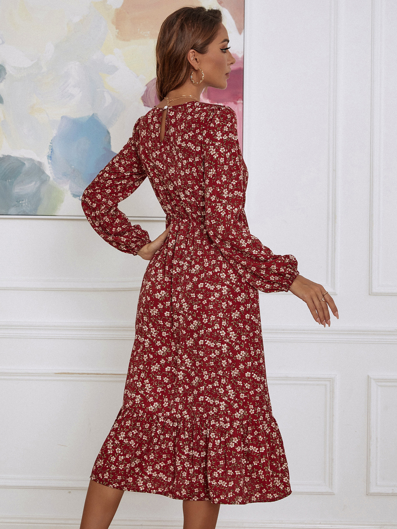 Vintage sales fall dresses