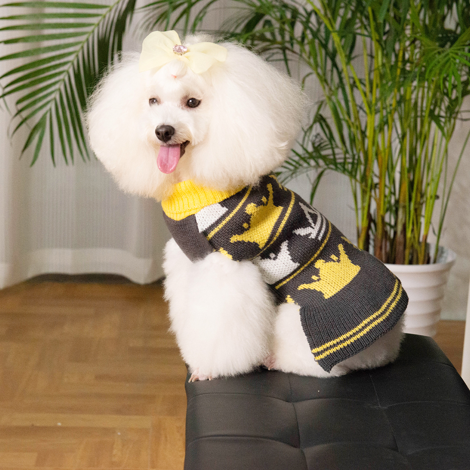 Classic Cable Knit Dog Sweater  Exclusively large dog sweaters