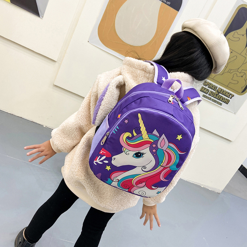 Kid's Ultralight Outdoor Casual Applique Adjustable Backpack
