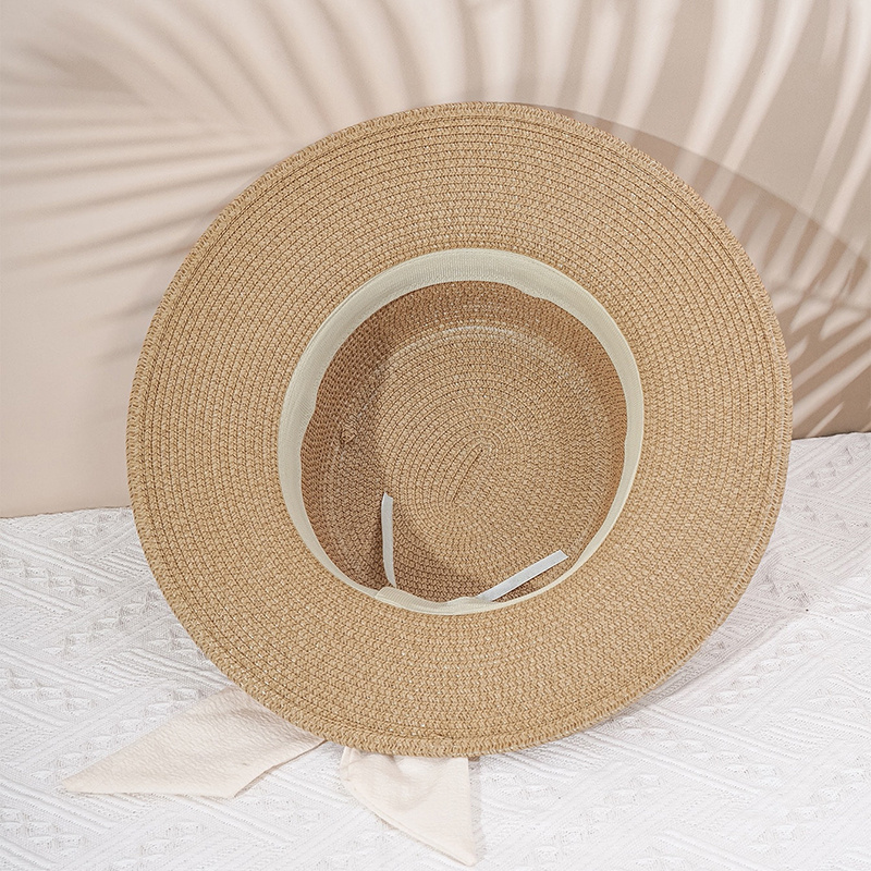 Bow Decor Women's Straw Hat for Ladies Christmas Valentine's Gift for Her New Year's Presents,Temu