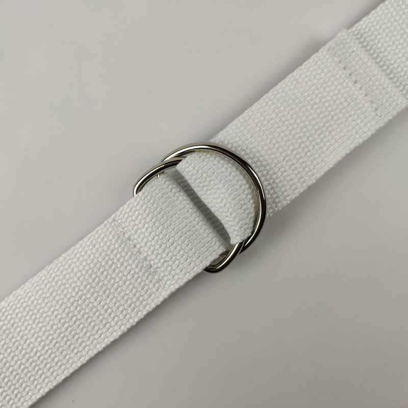 Double D Buckle Canvas Belt