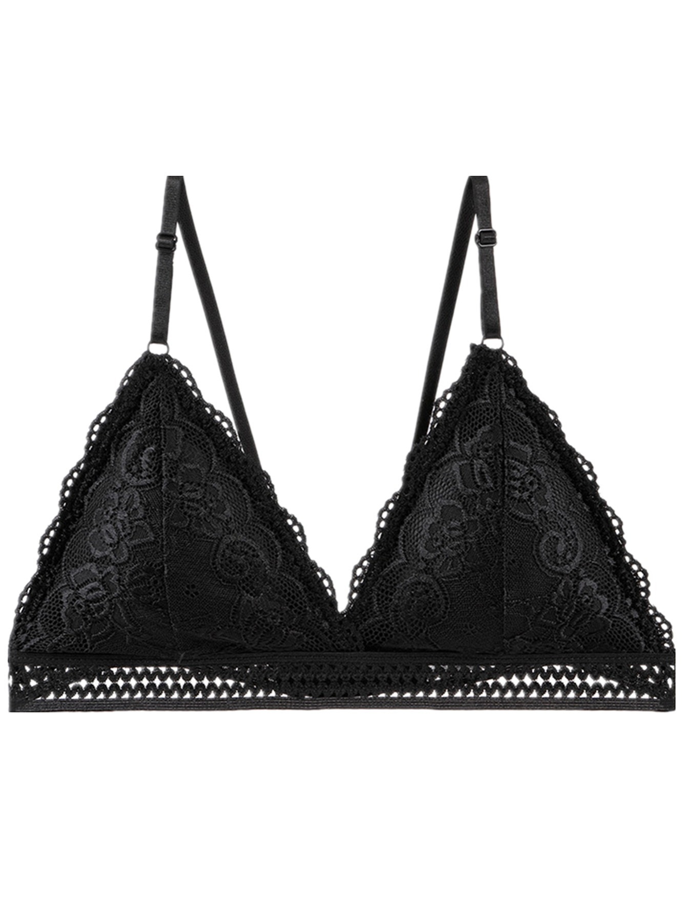30FF Cup Size Bras  Lace Triangle Padded Push Up Luxury Designer