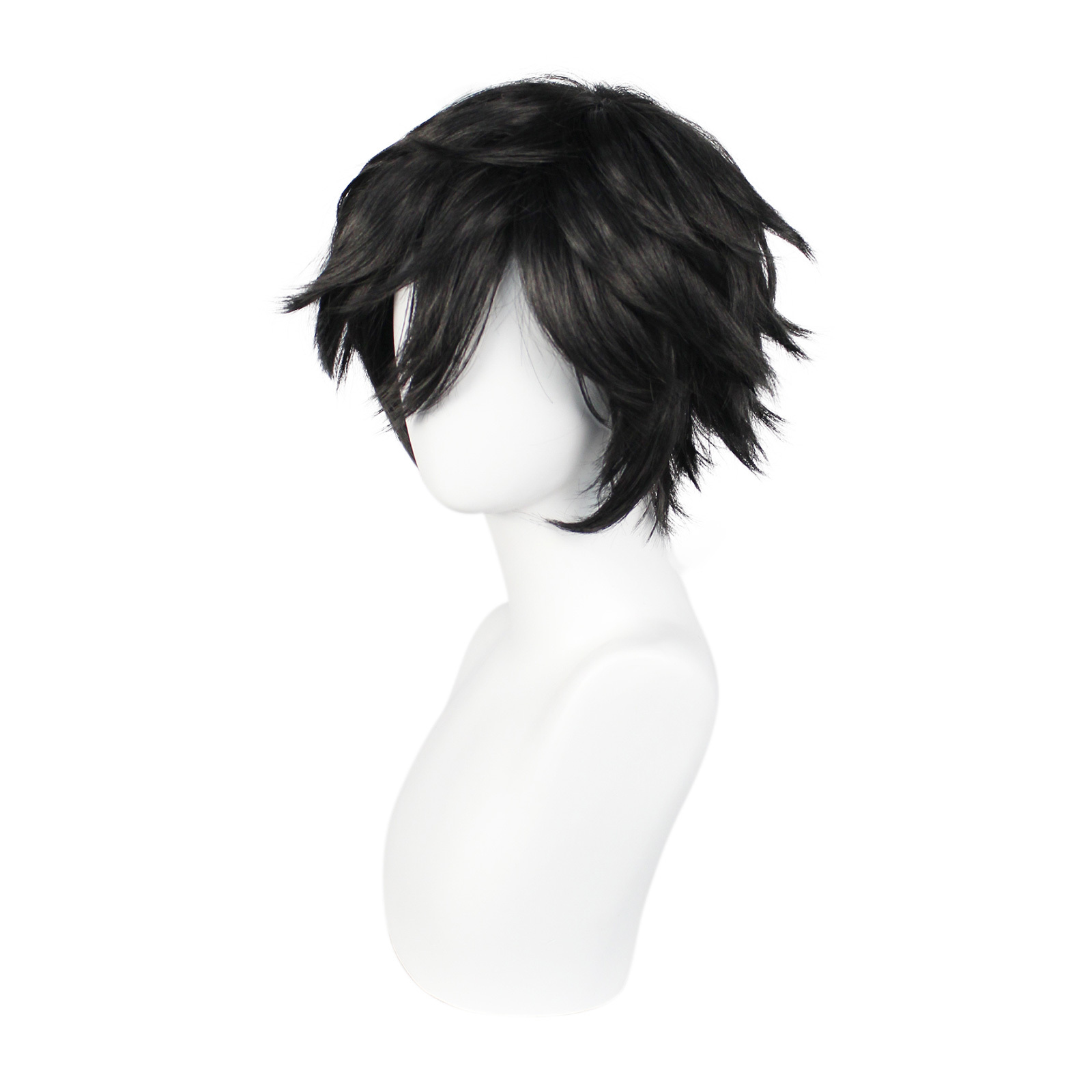 Short Black Cosplay Wig Women Costume Wig Halloween Temu