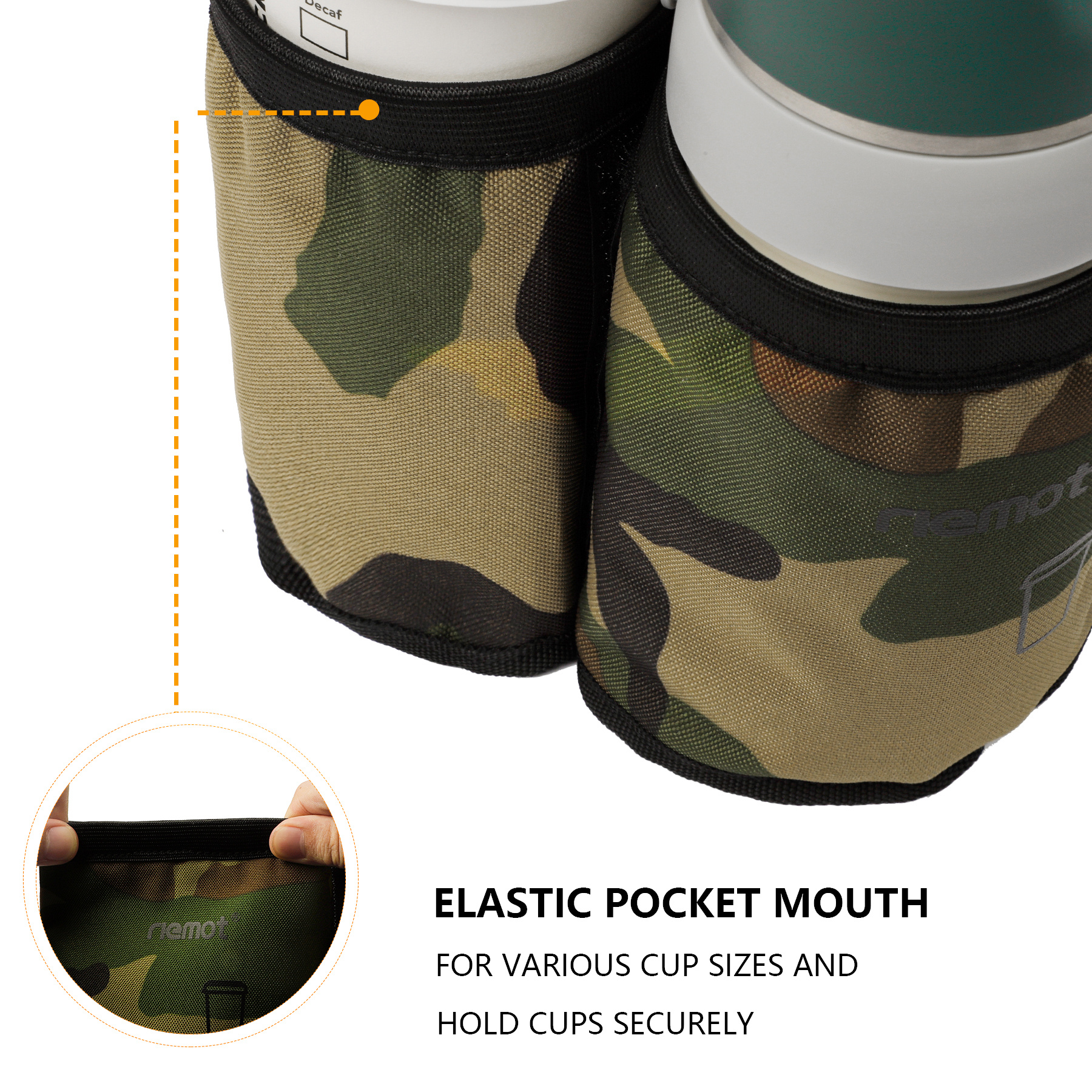 riemot Luggage Travel Cup Holder: $16 Hands-Free Tool for