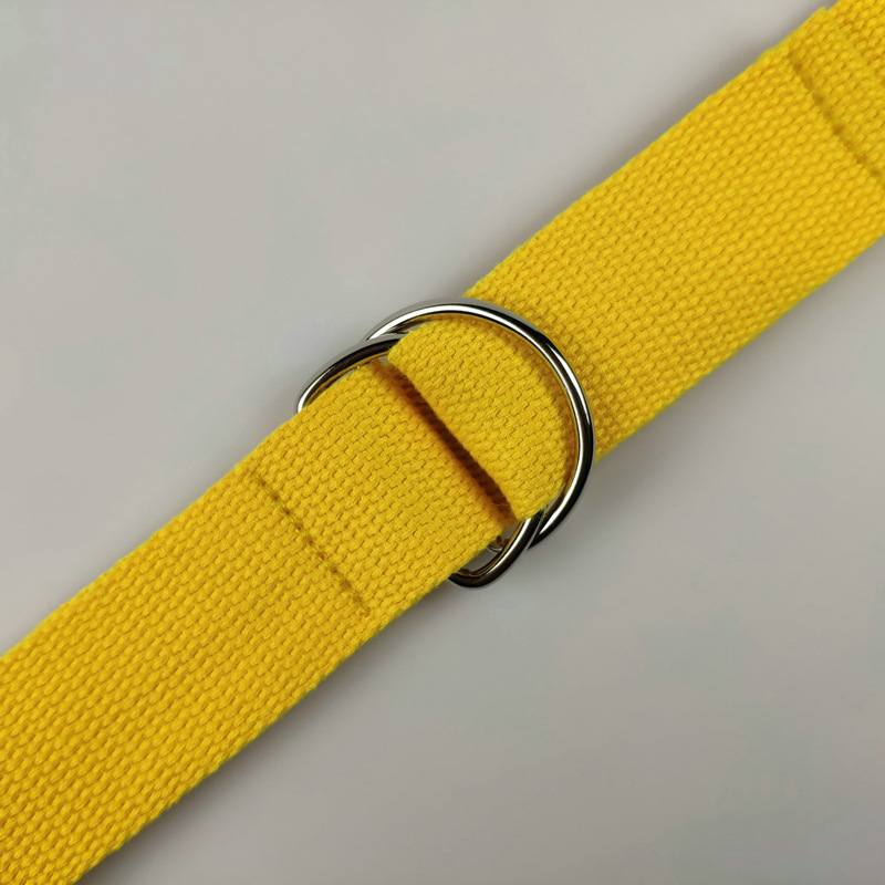 Double D Buckle Canvas Belt