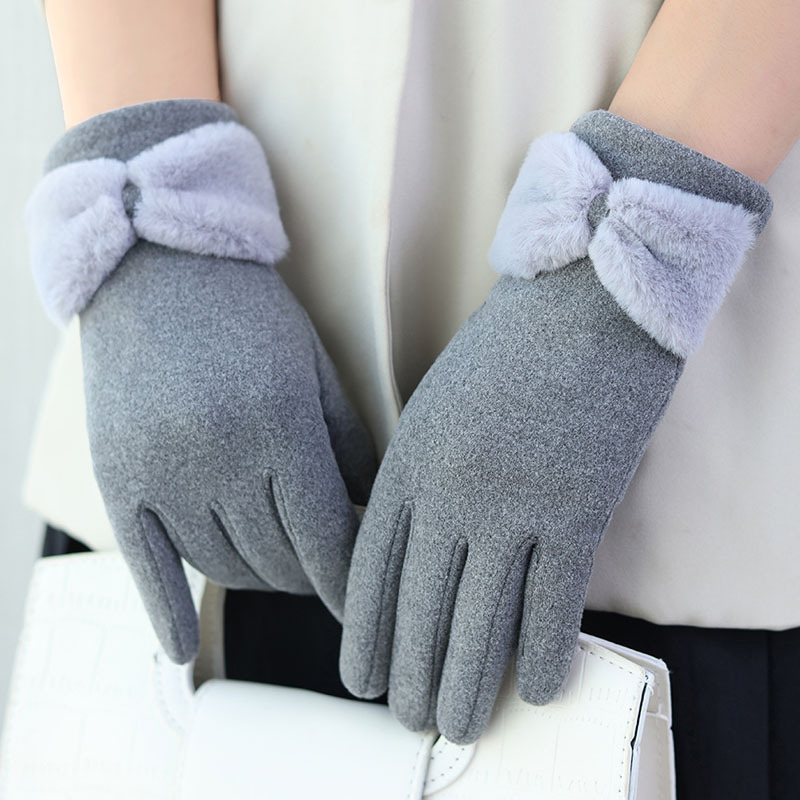 Gants dhiver pour femme avec doublure en polaire chaude, poignets  élastiques, gants dhiver et de snowboard bleu marine, ta