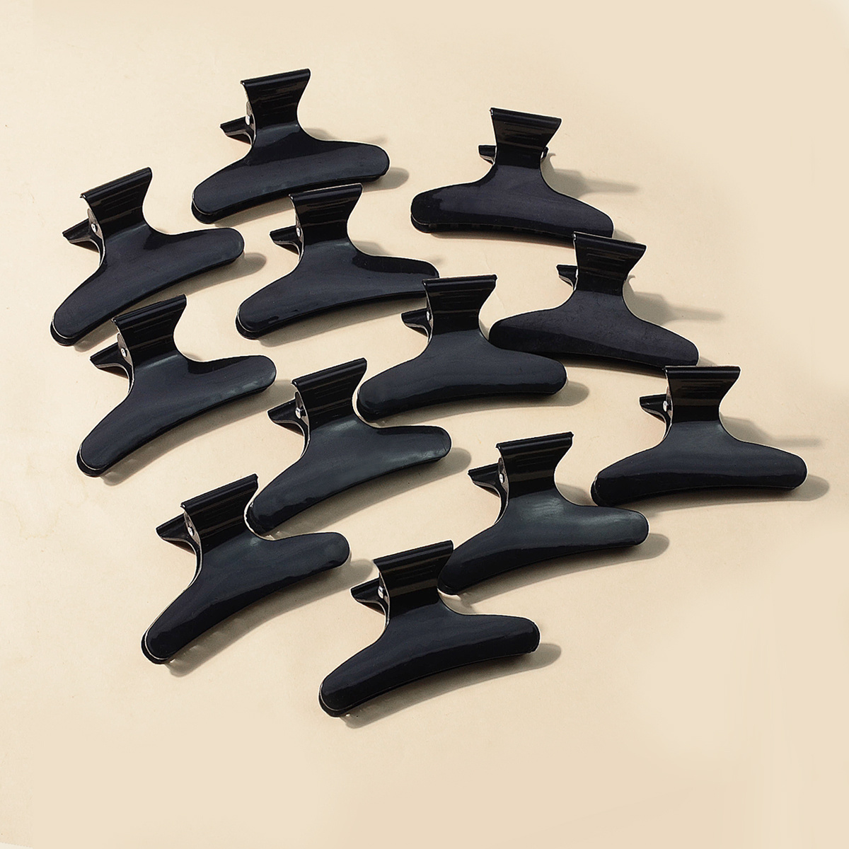 Butterfly Clip Perm Highlight Hair Clips - 12 Pack