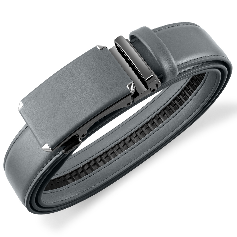 Doopai Men's Ratchet Dress Belt Adjustable 4 Leath