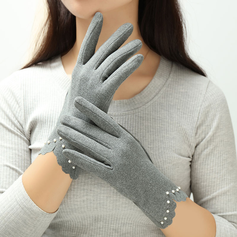 Women's Thermal Gloves - Thin, Cold & Windproof Winter Gloves