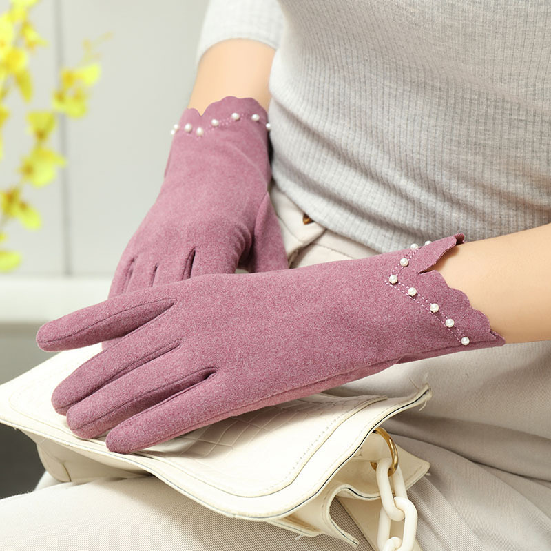 Women's Thermal Gloves - Thin, Cold & Windproof Winter Gloves