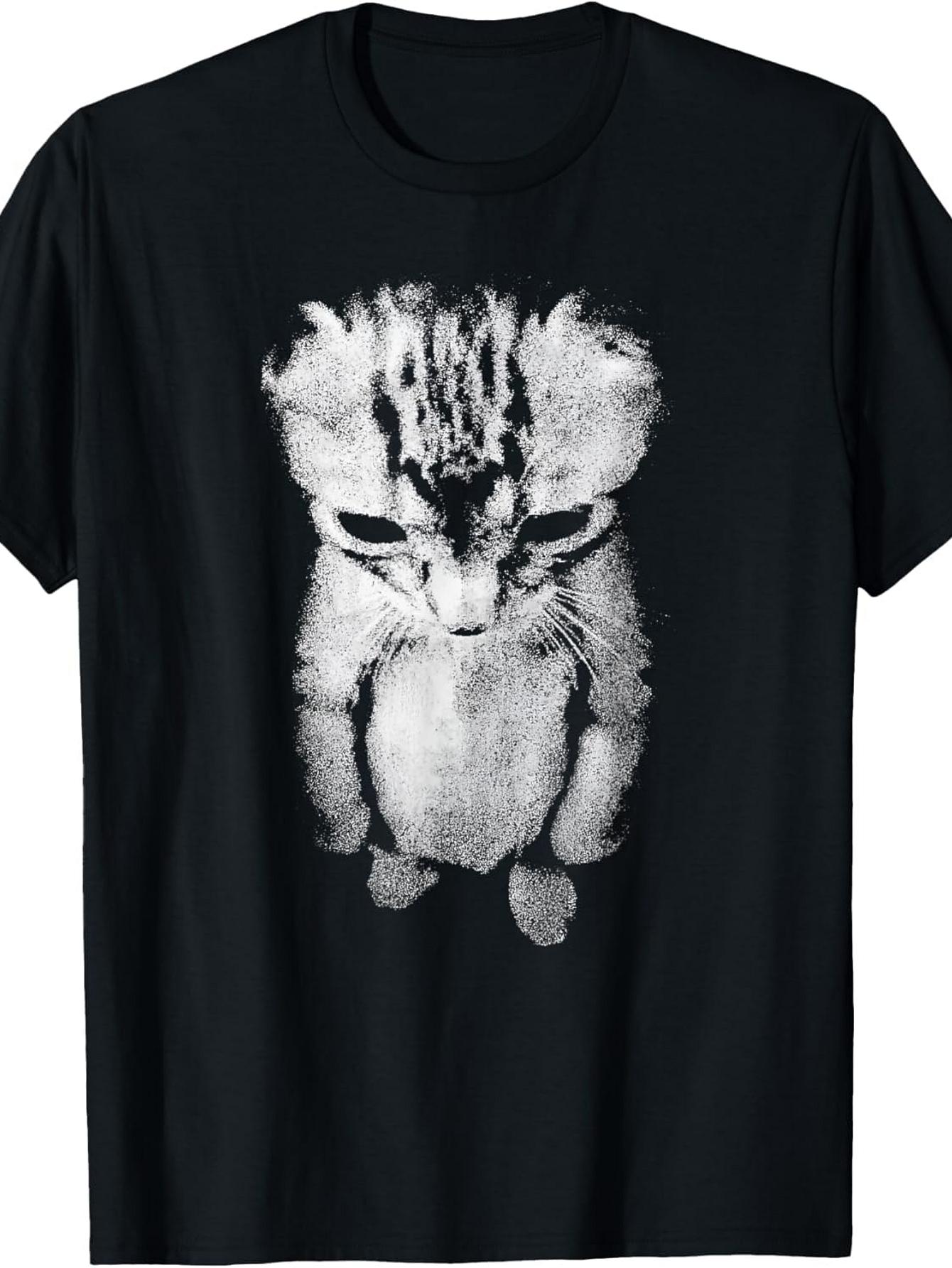 Funny Sad Kitten Meme Standing Cat Meme Women Men Vintage T-Shirt