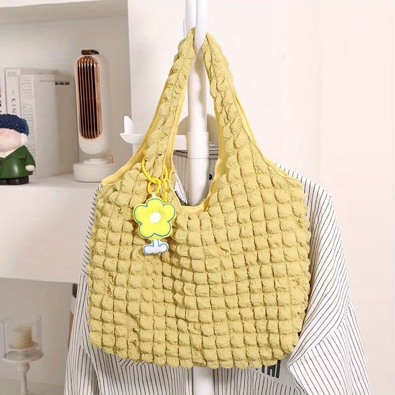 Floral Lemon Print Shoulder Bag 2 / Woman