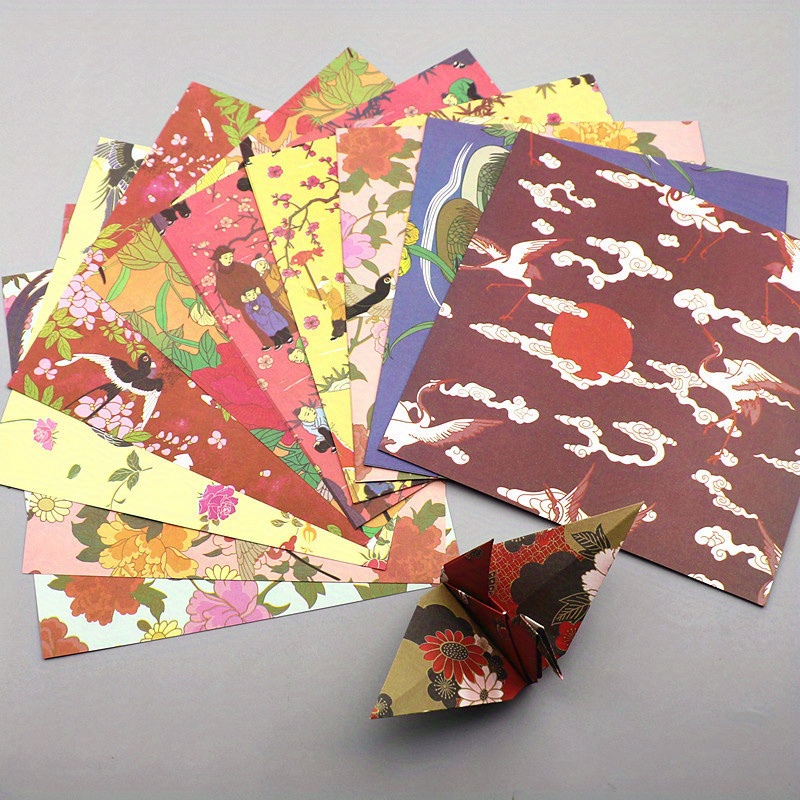 Origami Paper 20 Colors Square Double Sided - Temu