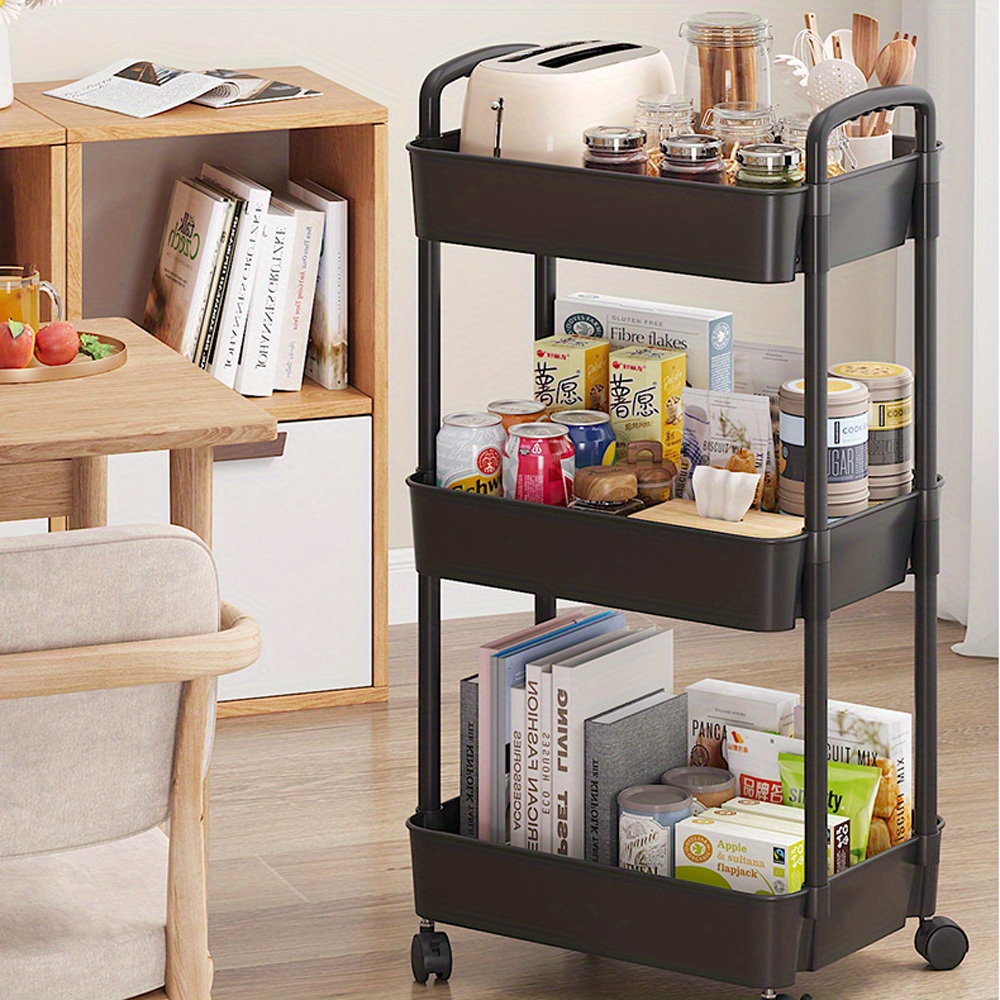 1pc Carrello Mobile Da Bagno Con Ruote, Armadietto Sottile, Porta  Asciugamani Da Toeletta, Carrello Per Snack Da Soggiorno, Scaffale Per  Fiori Da Balcone Per Camera Da Letto, Scaffale Per Frutta E Verdura 