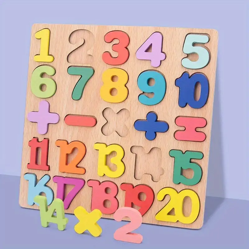 20cm 7 9in wooden puzzle board game alphabet numbers shapes matching for kids montessori toys for children gifts perfect educational gift halloween thanksgiving day christmas gift details 4