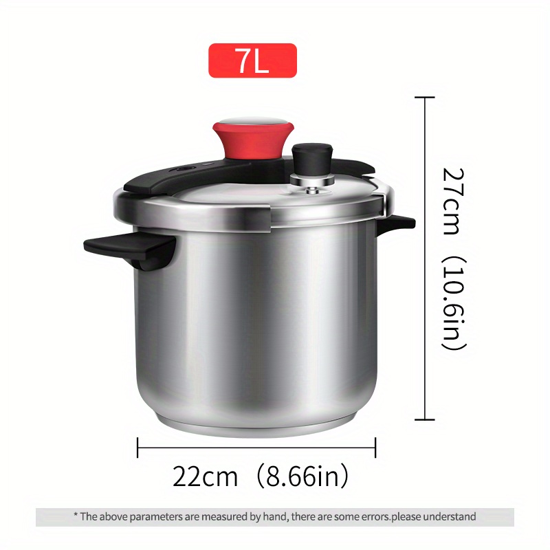 7L pots for cooking Pressure cooker stainless steel Explosion proof Pressure  cooker Non stick Pots and pans Kitchen accessories - AliExpress