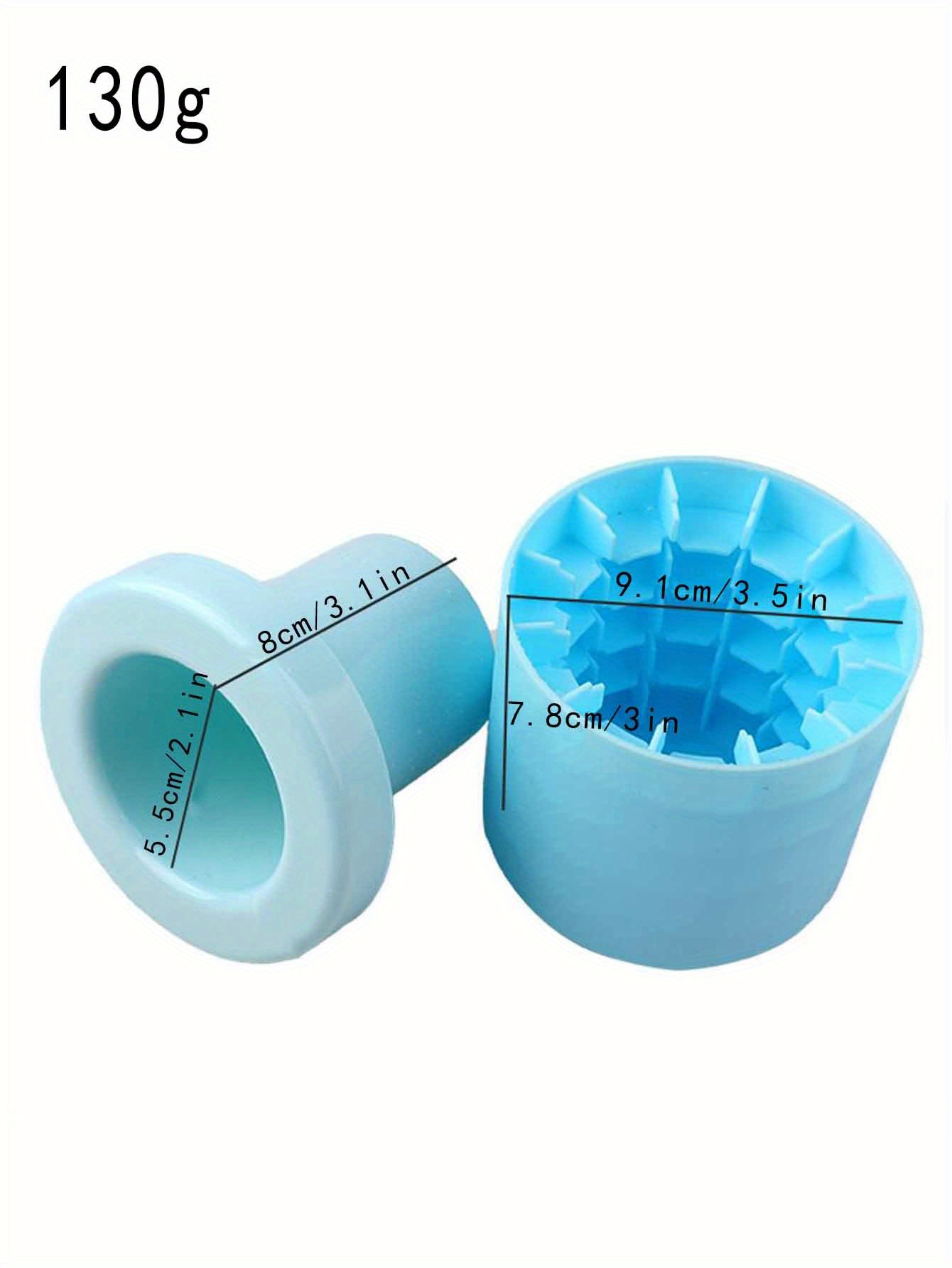 Silicone Cylinder Ice Tray Easy Release Ice Cube Mold With - Temu