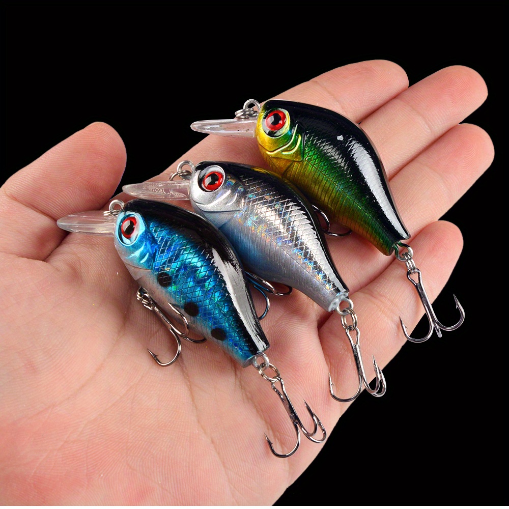 Crankbait Fishing Lure: Hard Wobbler Fat Crank Lure Maximum - Temu