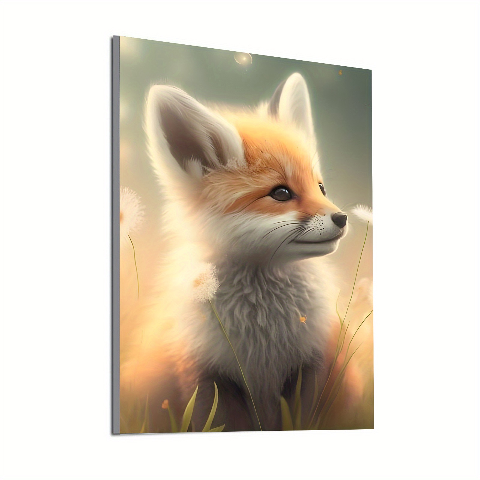 5D Diamond Painting Animal Fox Full Round