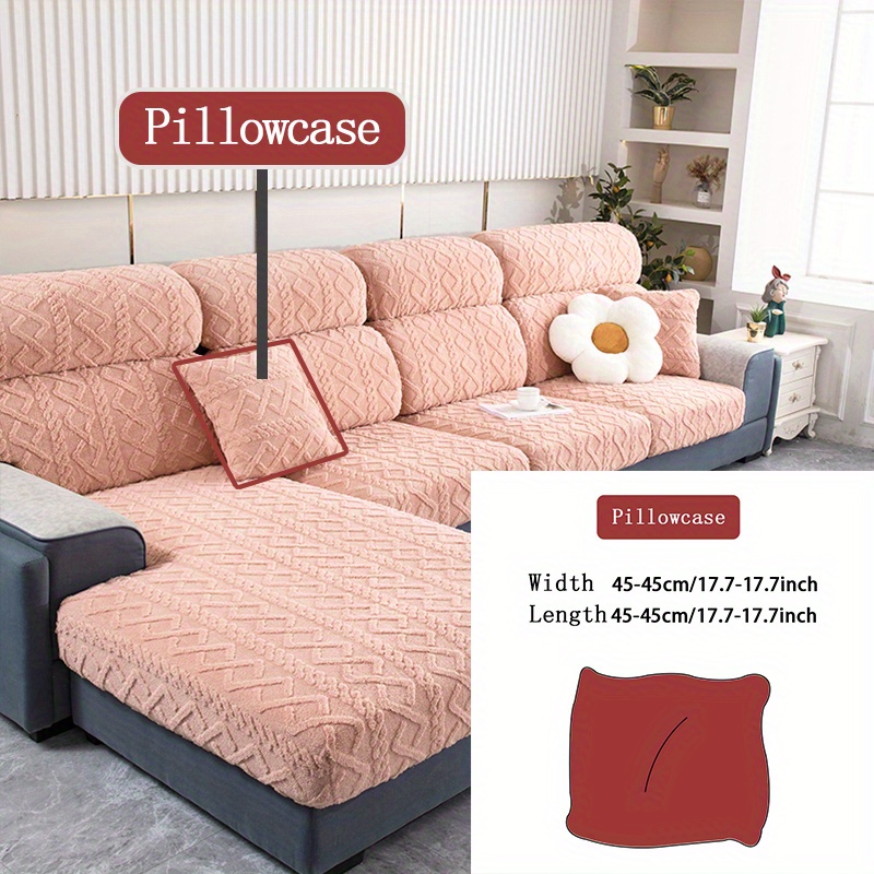 Wear resistant Universal Velvet Sofa Cover Stretch Couch - Temu