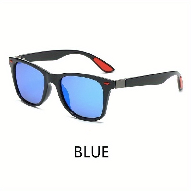 Trendy Classic Square Frame Polarized Sunglasses For Men Women Outdoor  Sports Party Vacation Travel Driving Fishing Decors Photo Props 2 Colors  Available Ideal Choice For Gifts