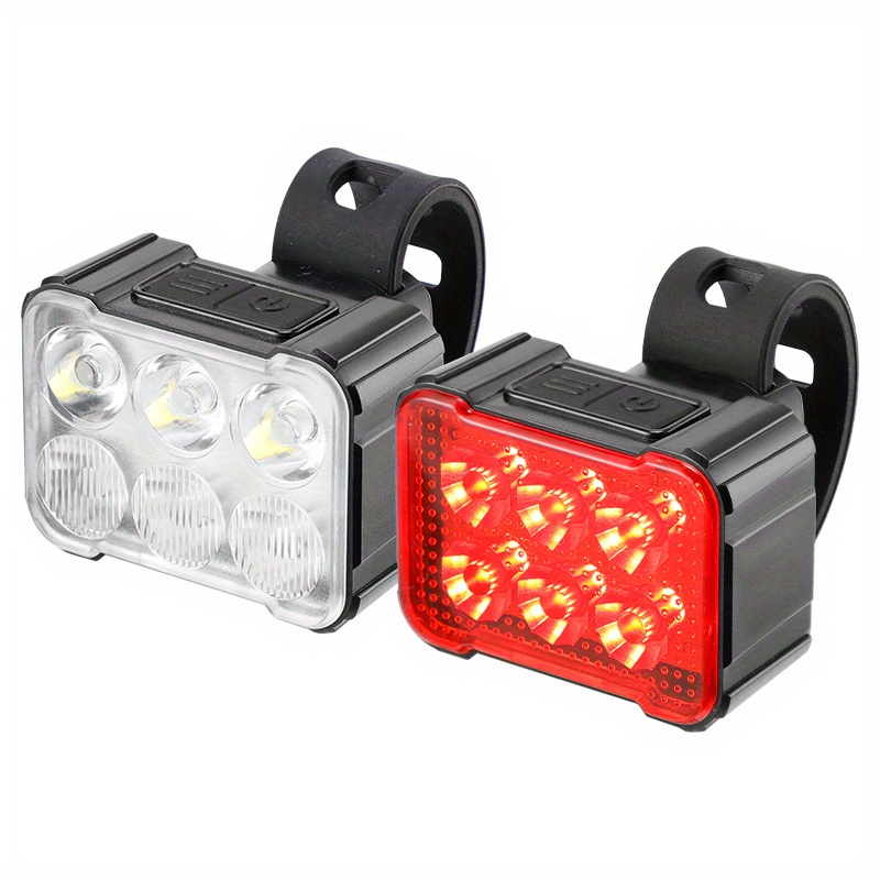 Comprar Luz LED para bicicleta, luz trasera impermeable IPX6, luces  traseras para bicicleta recargables por USB, luz de advertencia de  seguridad para ciclismo, accesorios para bicicleta