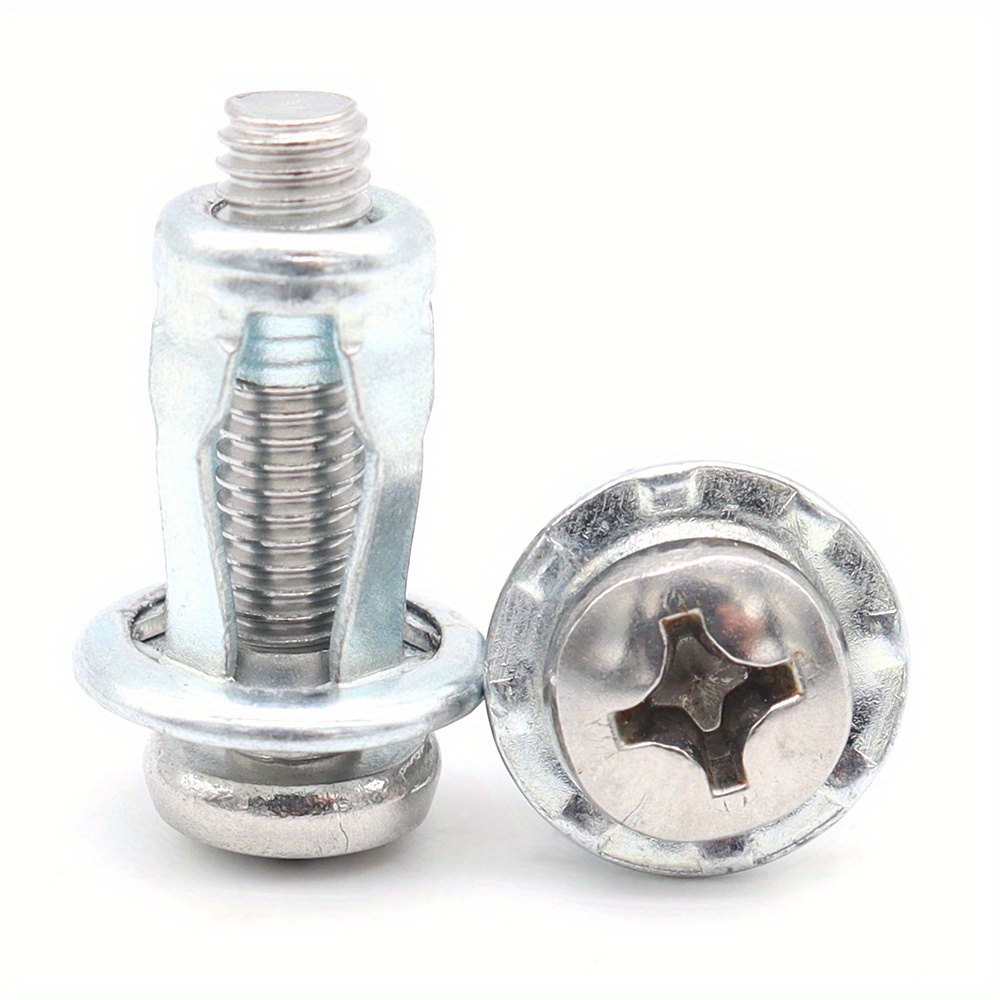 Stainless Steel Screws M5 Jack Nut Threads Inserted Petal Nut Jack Nut