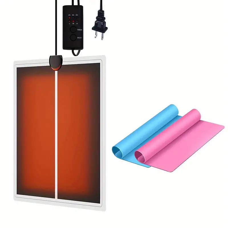 Upgrade Resin Heating Mat Faster Curing Auto off Lightweight - Temu