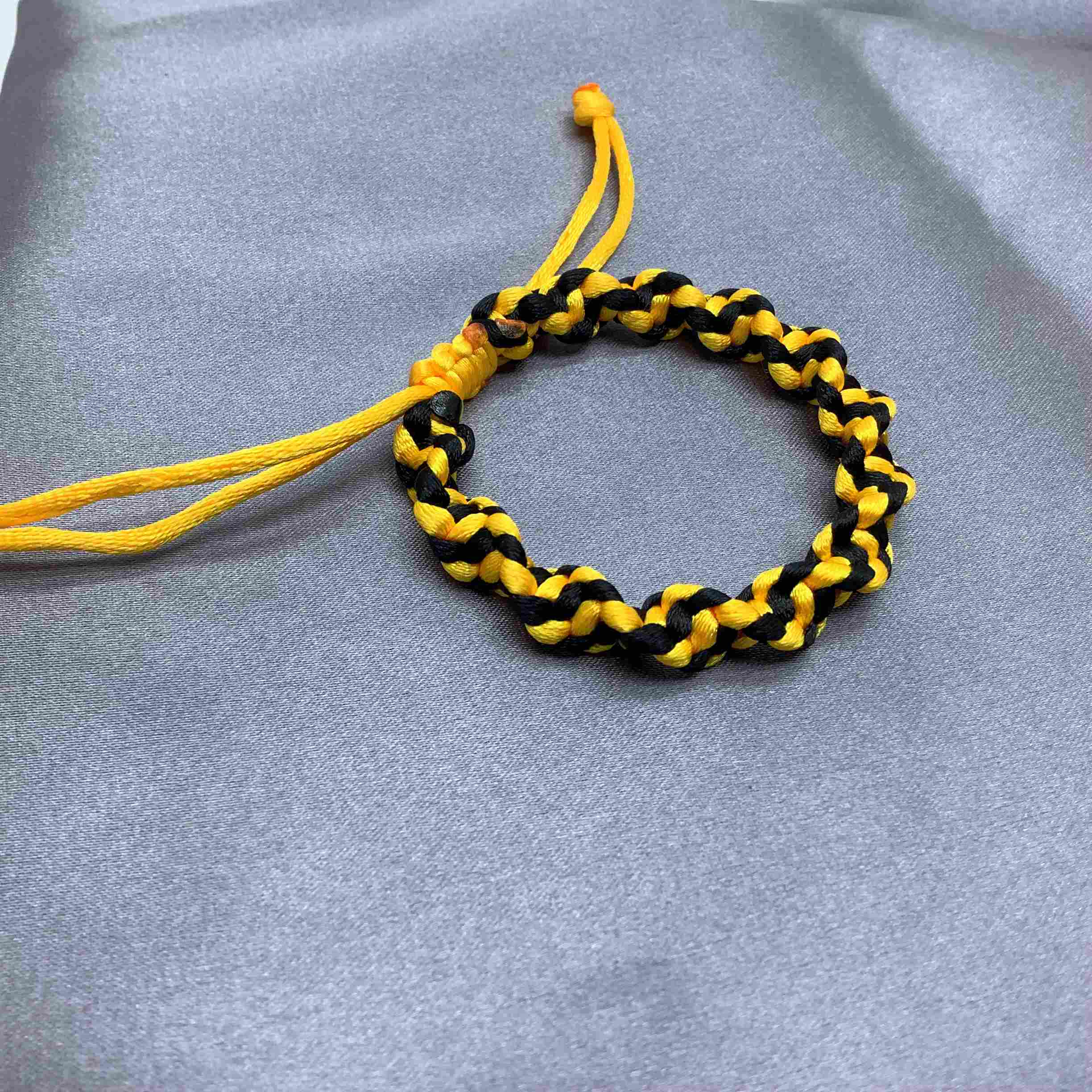 1 Pc Handmade Lucky Rope Braided Anklet Adjustable Ward Off Bad Luck