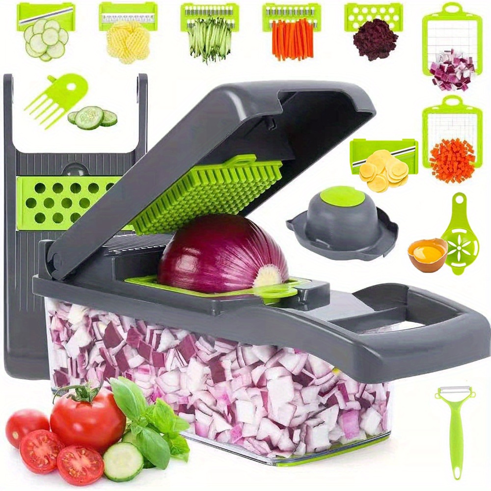 3in1 Vegetable Chopper Food Chopper Tomato Dicer Onion - Temu