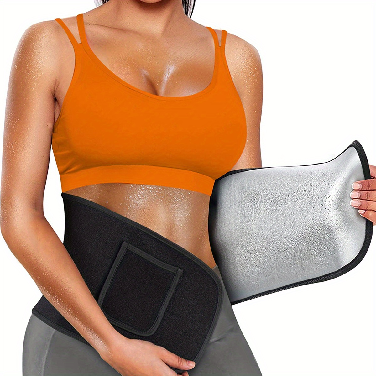Womens Ultra Firm Control Slimming Body Shaper weat Waist Trimmer Waist  Trimmer Belt Body Trainer 