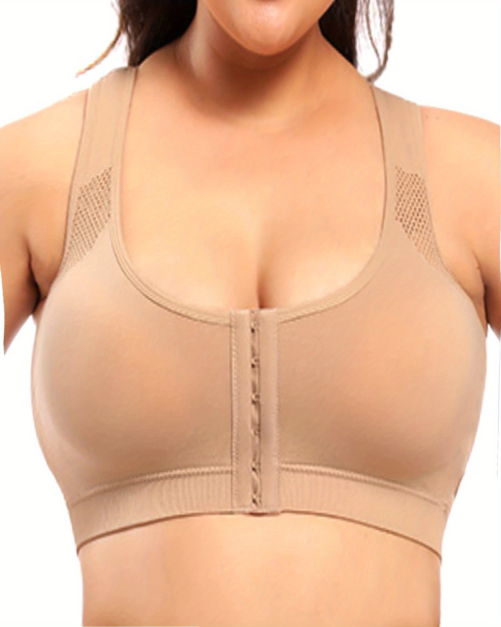 Post Surgical Bra Front Closure Post Surgery Bra Post Op Front Close Bras Sports  Bra Mastectomy Bra Wirefree for Women
