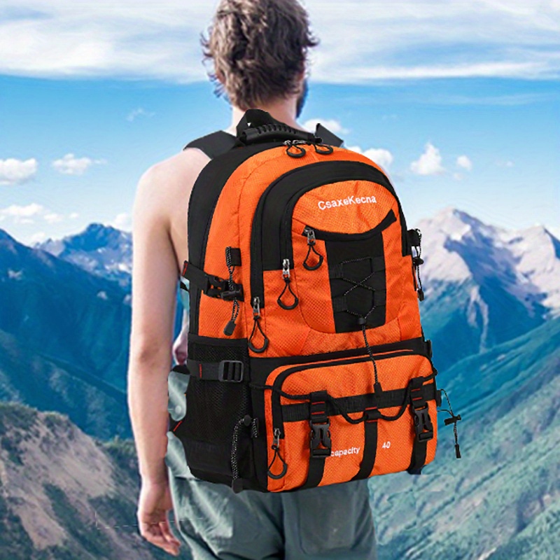 Traveling Backpack Waterproof Light Outdoor Hiking Men's - Temu