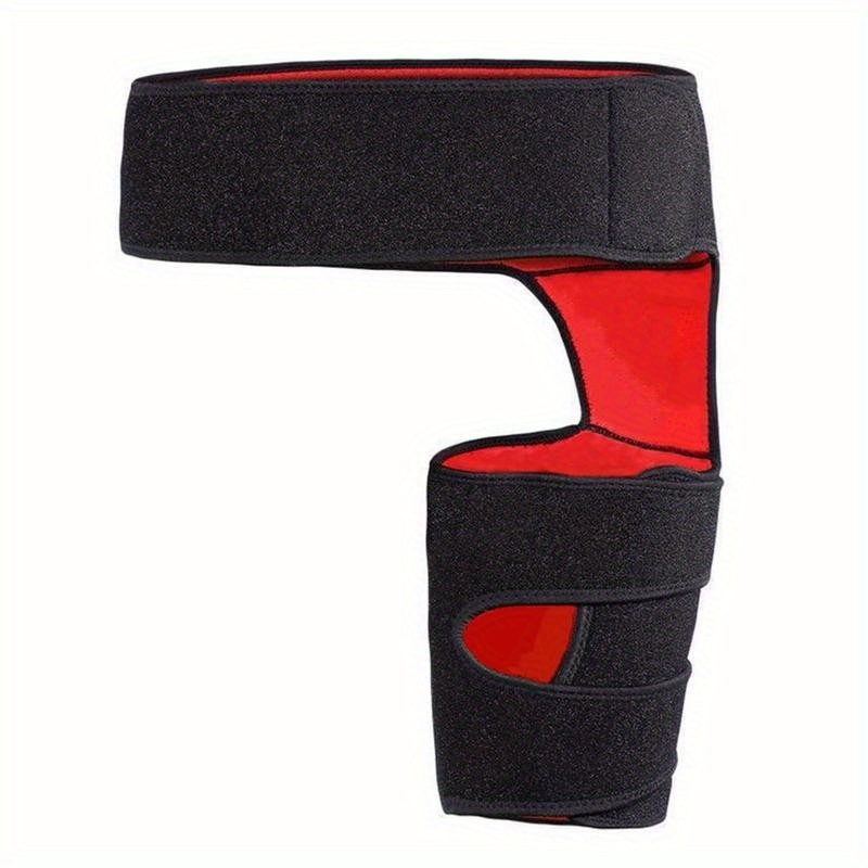 1 PC Groin Support And Hip Brace For Men & Women - Compression Wrap For  Thigh Quad Hamstring Joints Sciatica Nerve Pain Relief, Leg Strap