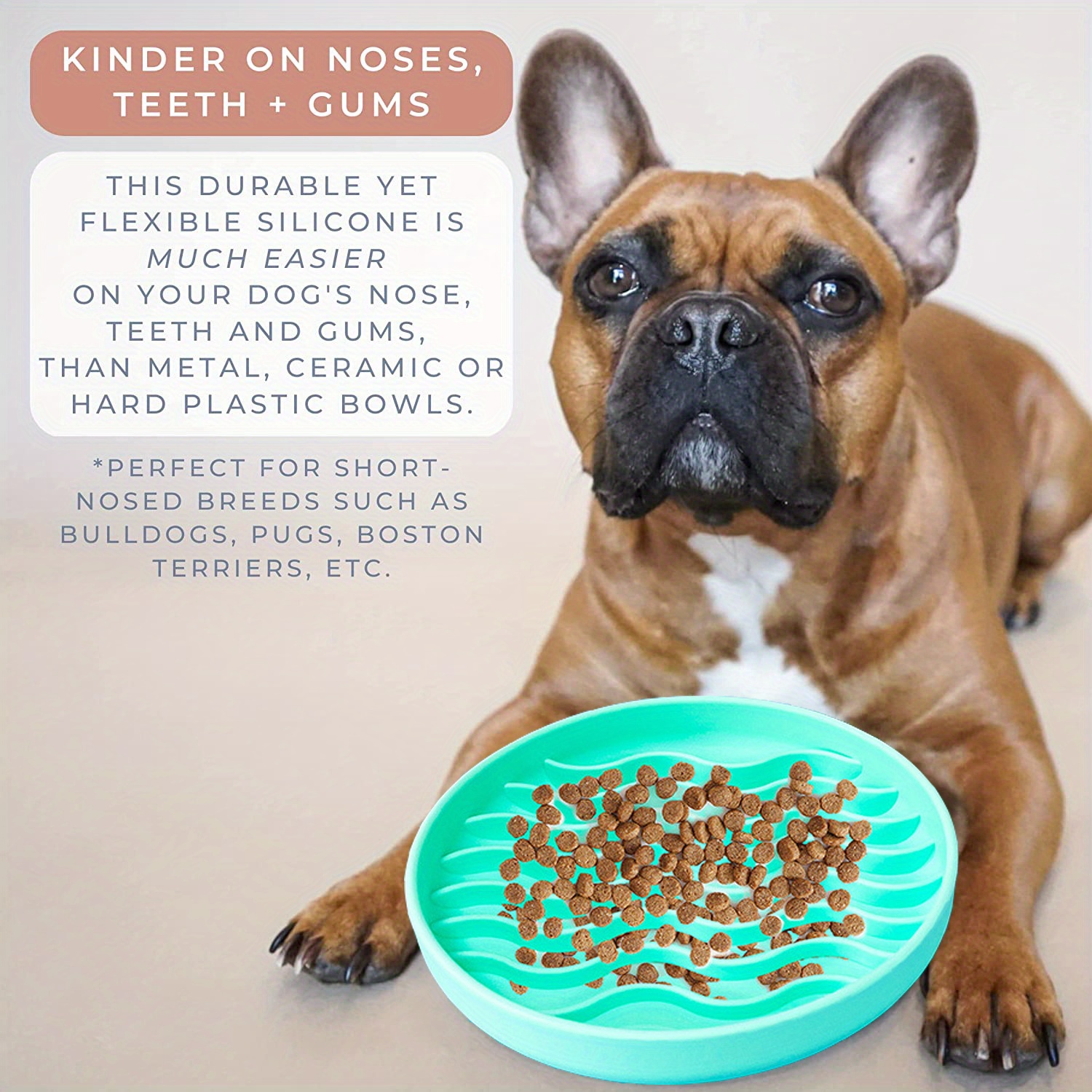 Slow Mealtime Improve Dog's Health Fun Safe Slow Feeder Dog Temu