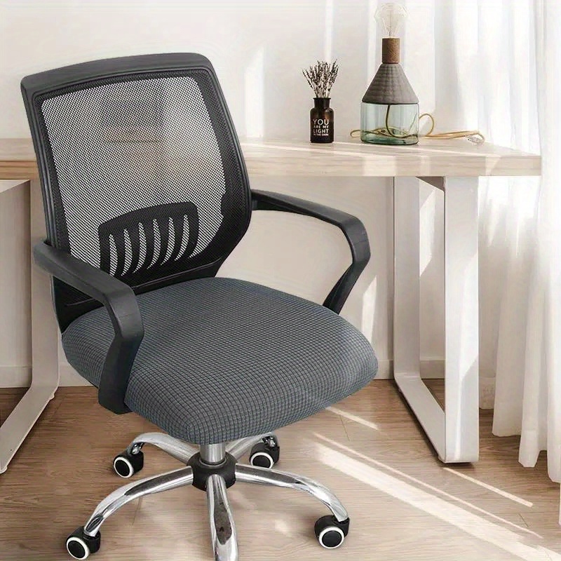 1 Stück Sitzbezug Für Computer-Bürostuhl, Elastischer Schonbezug Für  Schreibtischstuhl, Dehnbarer Sitzbezug Für Computerstuhl