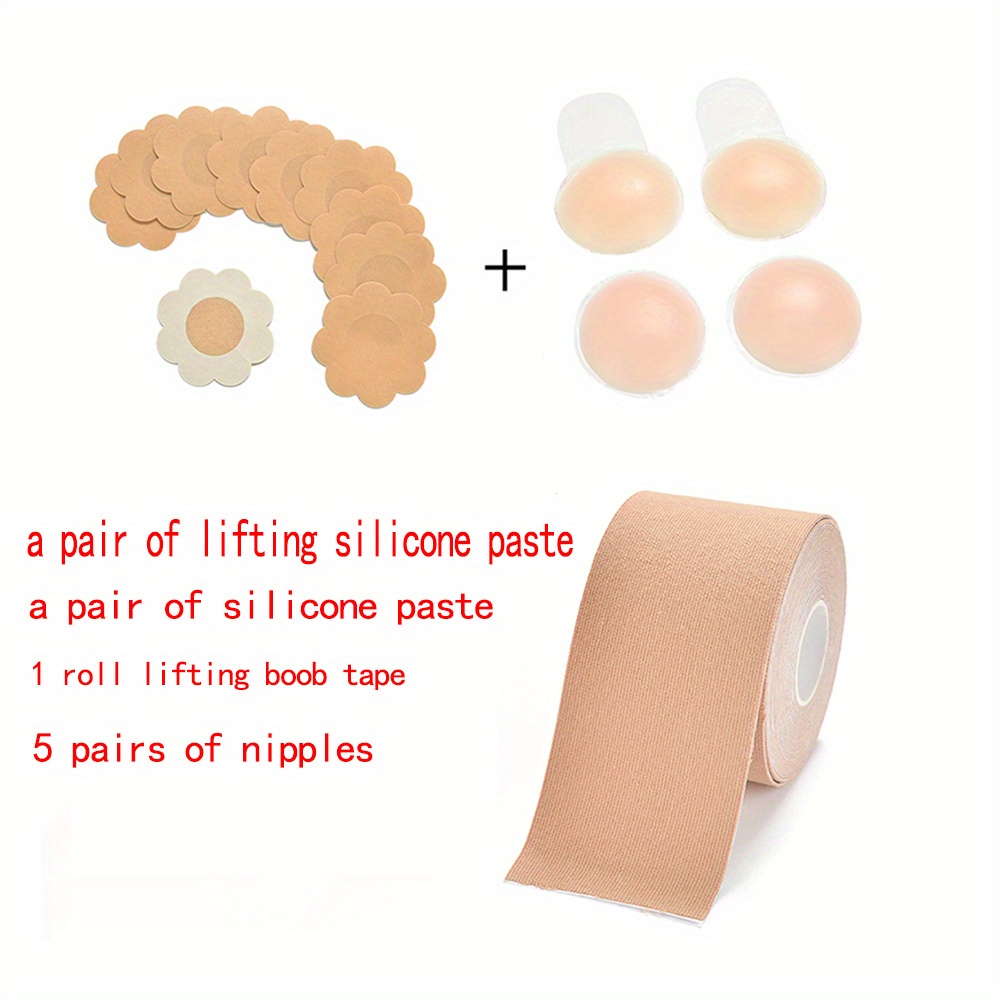 Invisible Lingerie Accessories Set Lifting Stick Nipple - Temu