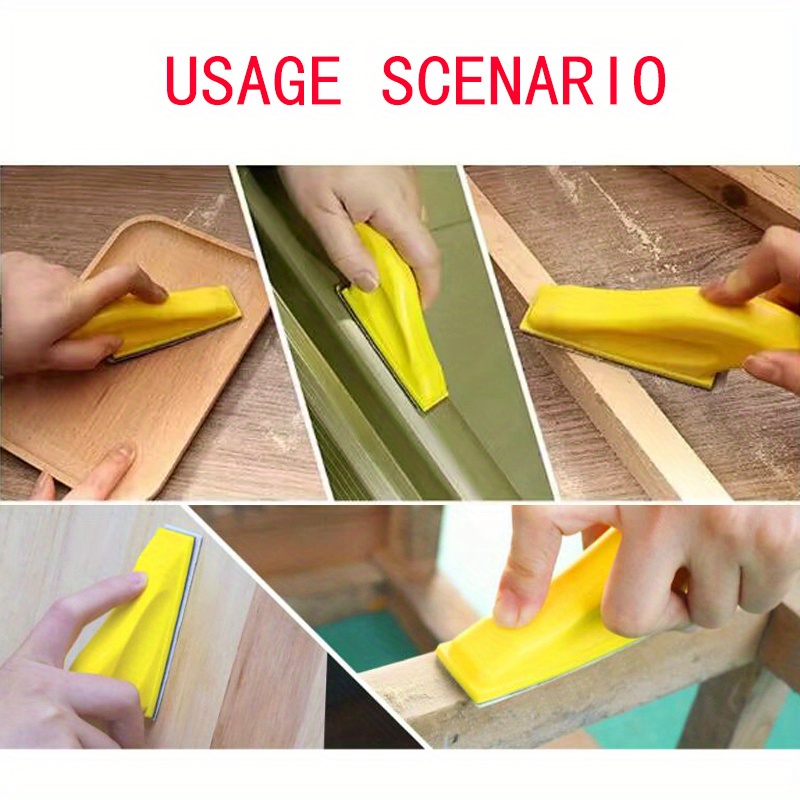 Manual Sander Kit Perfect Small Spaces Wood Projects 80 600 Temu Canada