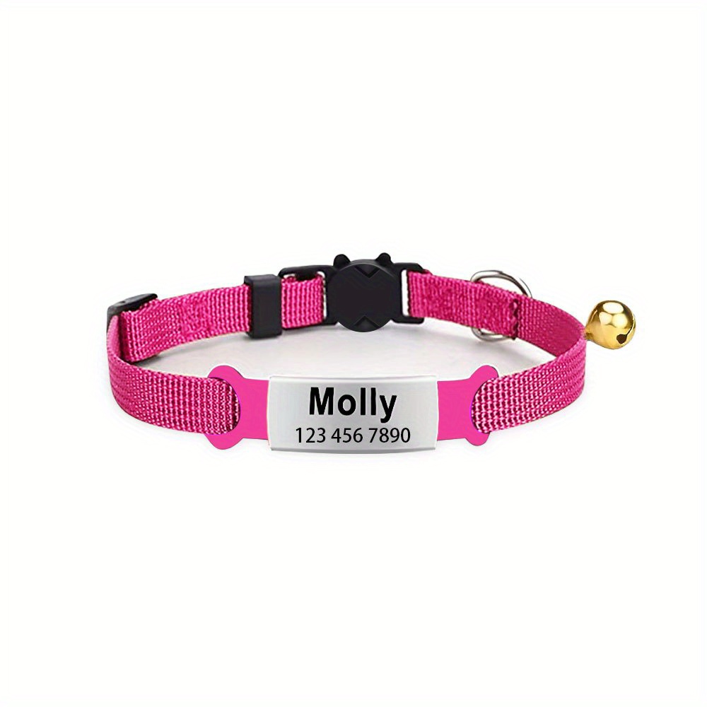 Cat collars and sales name tags