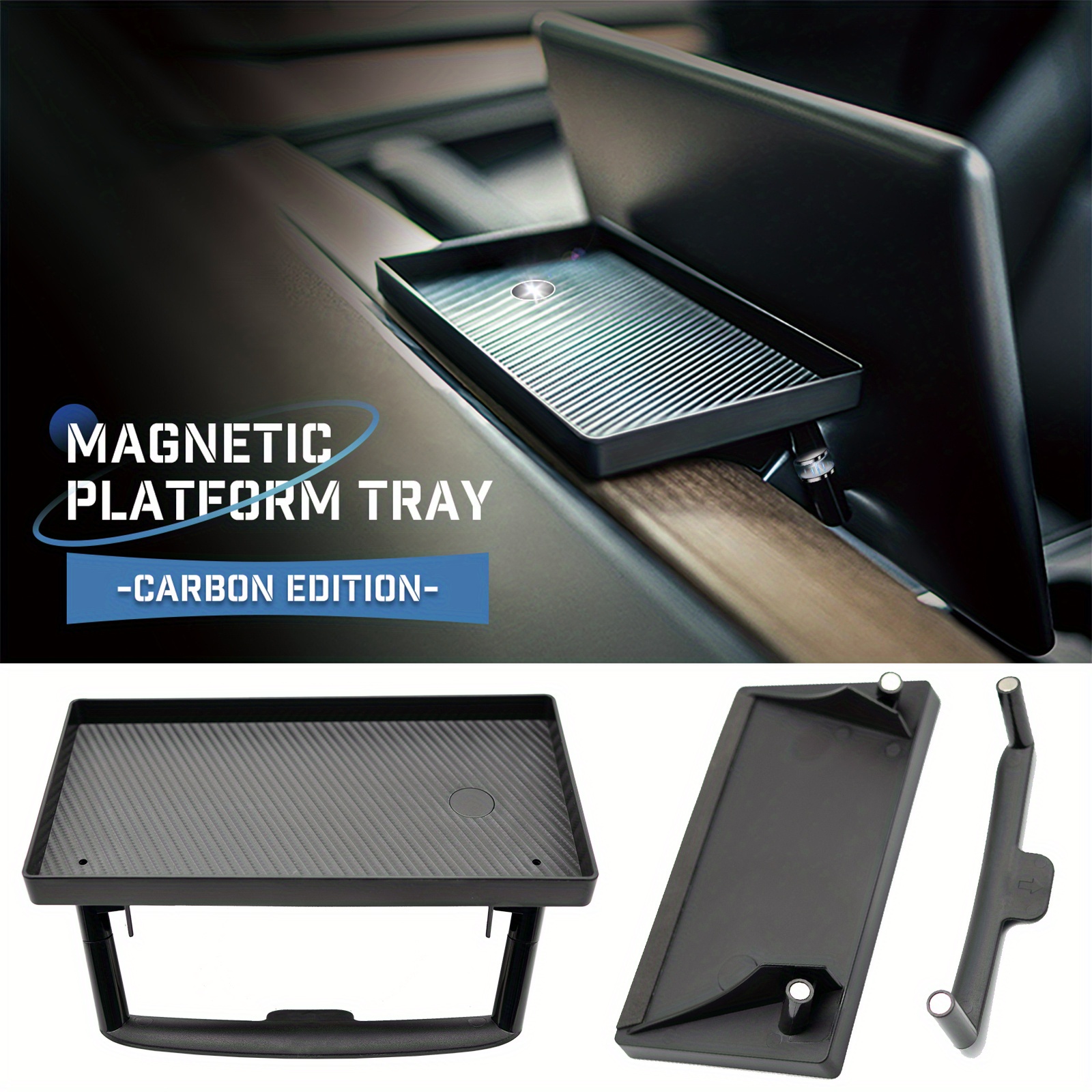 Model 3/y Accessories: Magnetic Storage Tray Car - Temu