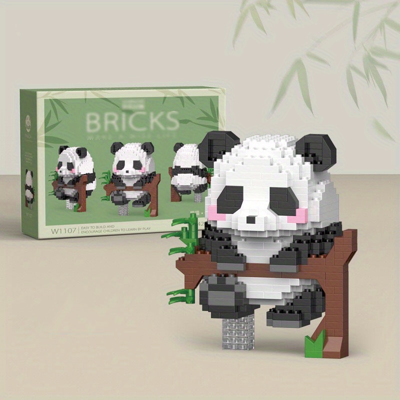 Neues Produkt Panda Huahua, Bausteine, Spielzeug Zum Zusammenbauen