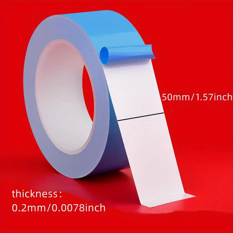 statsminister umoral Gnide Roll Heat Transfer Tape - Double-sided Thermal Conductive Adhesive For Chip  Pcb Cpu Led Strip Light Heatsink - Temu