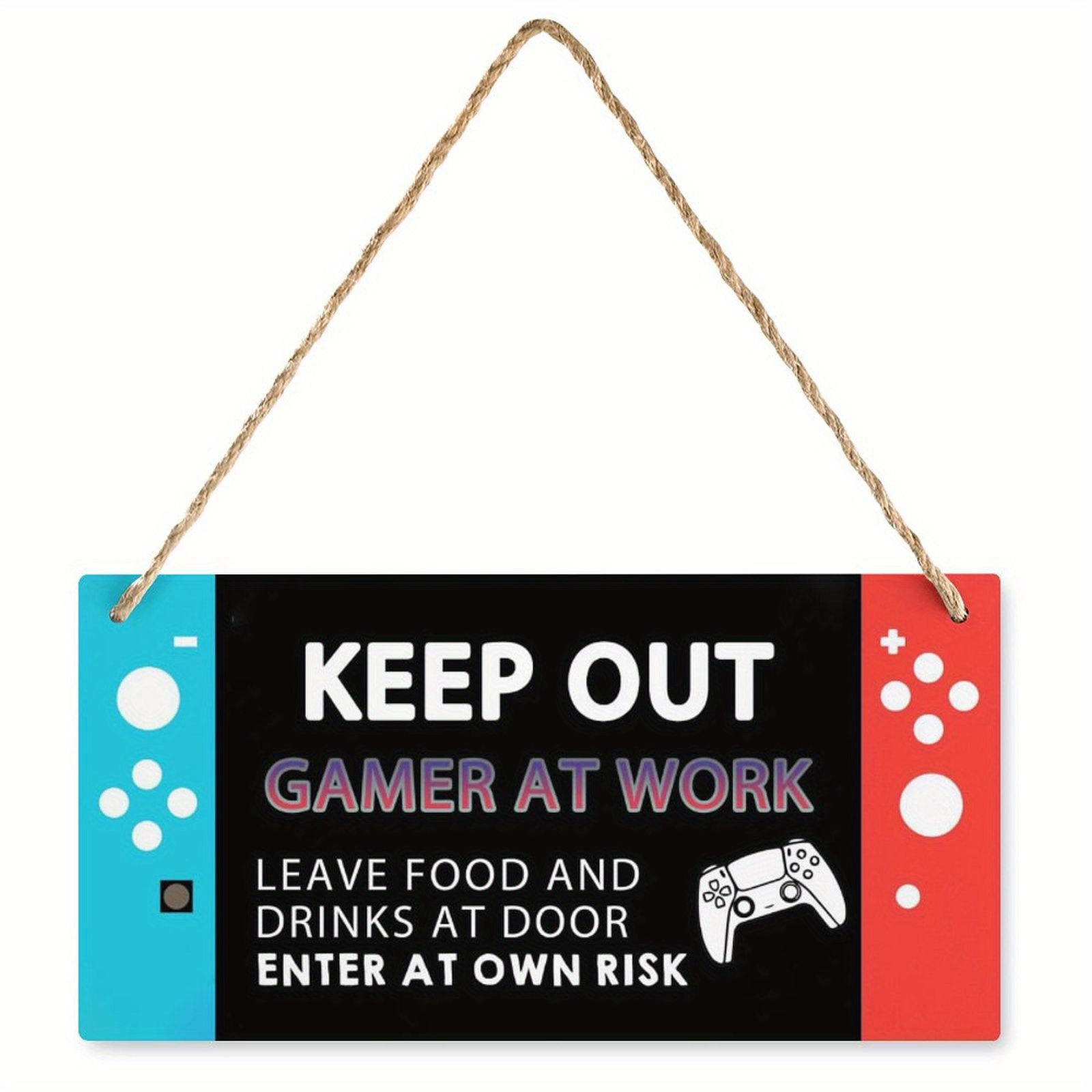 1pc Panneau Keep Out Gamer At Work Cadeaux Pour La - Temu France