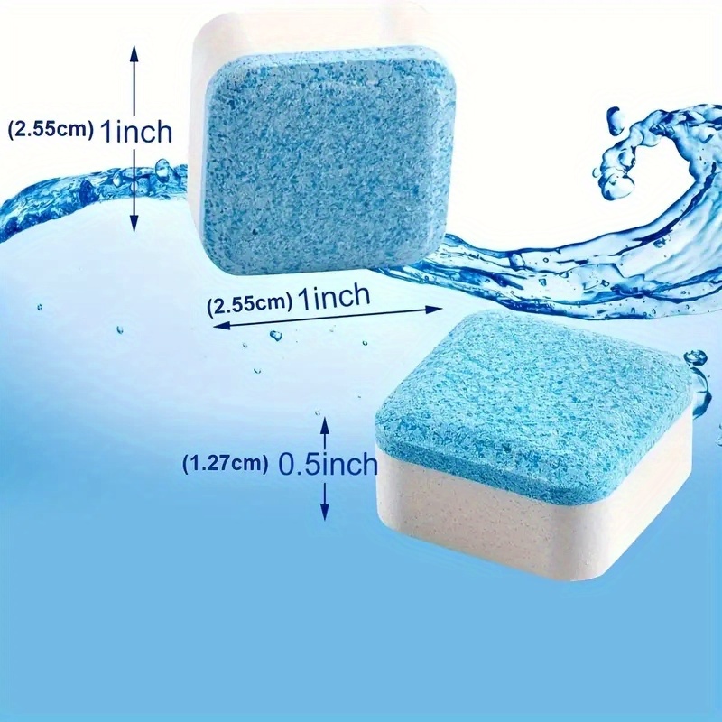 Large Washing Machine Cleaner Tablets Solid Washer Deep - Temu